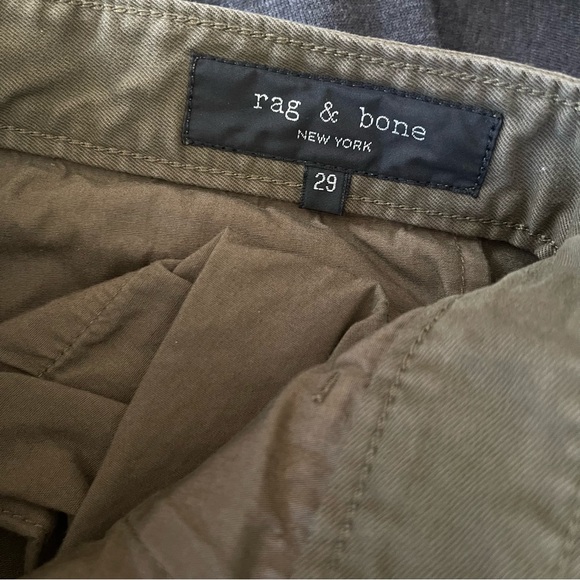 Rag & Bone Fit 2 Slim-Fit Garment-Dyed Stretch-Cotton Twill Chinos Pants - Picture 7 of 9
